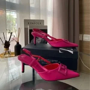 Zara | Shoes | Sale Zara Slingback Leather Heels Sale | Poshmark display picture 1